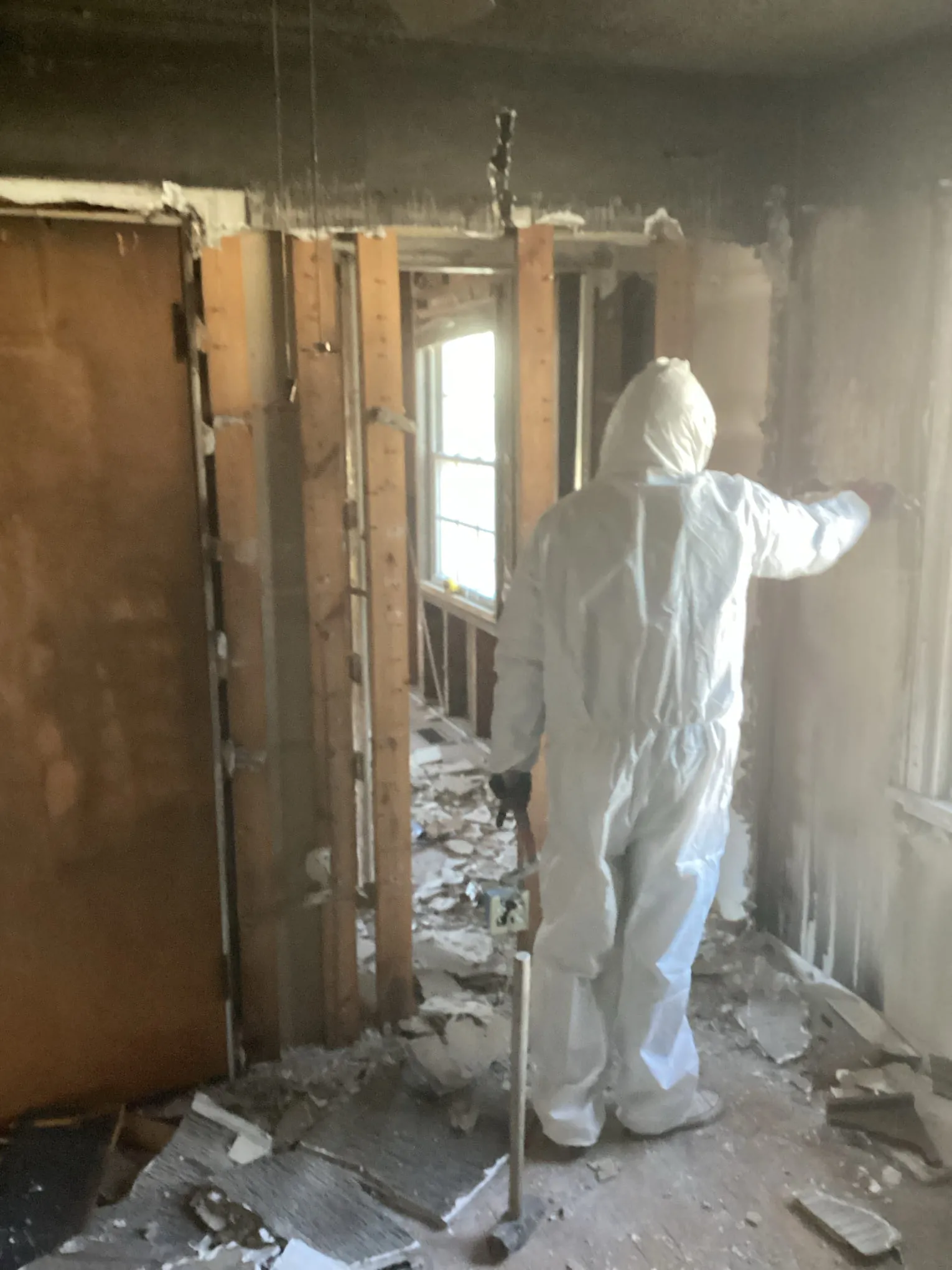Fire and smoke damage restoration at a Jeffersontown KY property