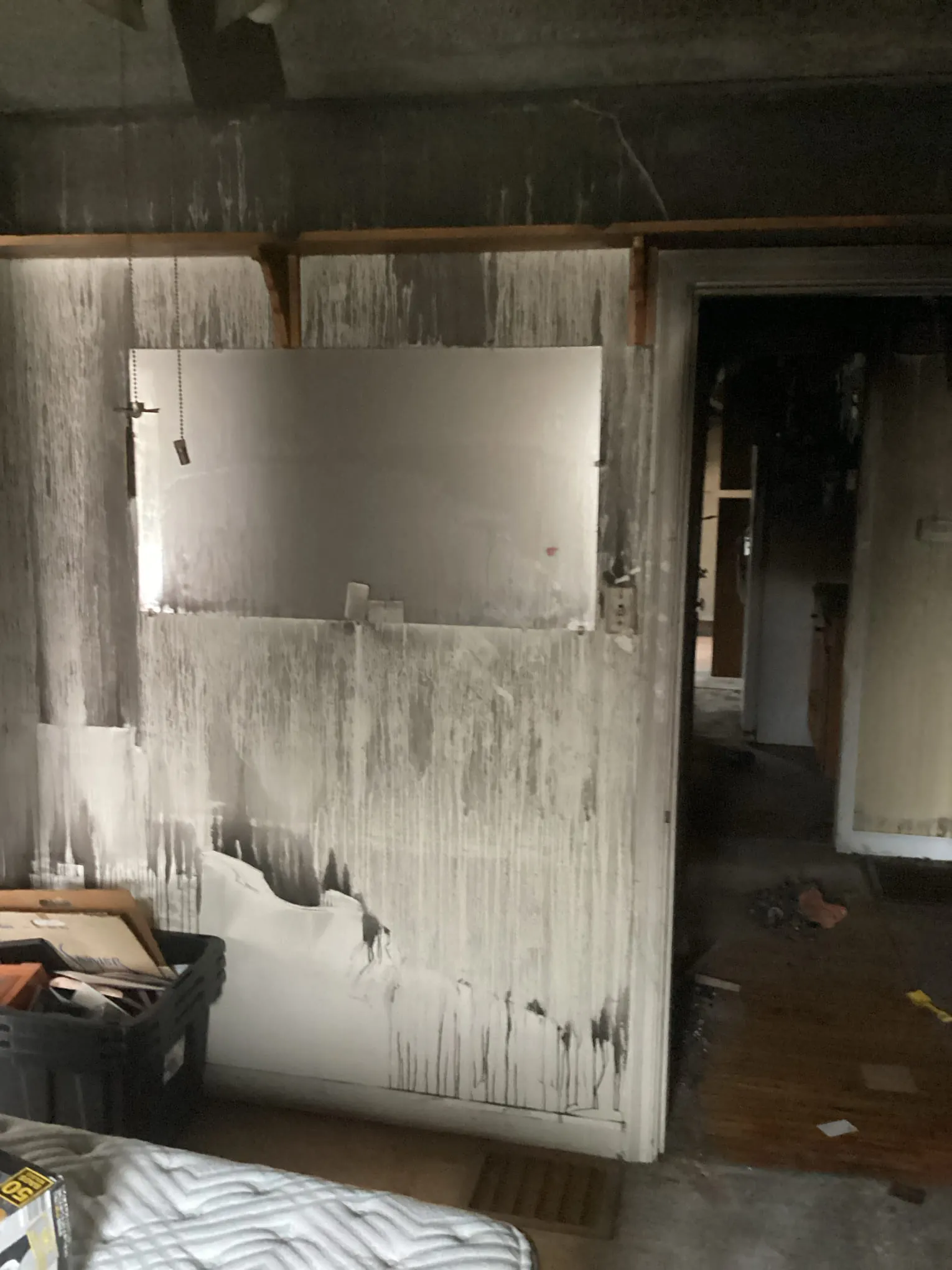 Odor removal treatment underway at a Hurstbourne area property